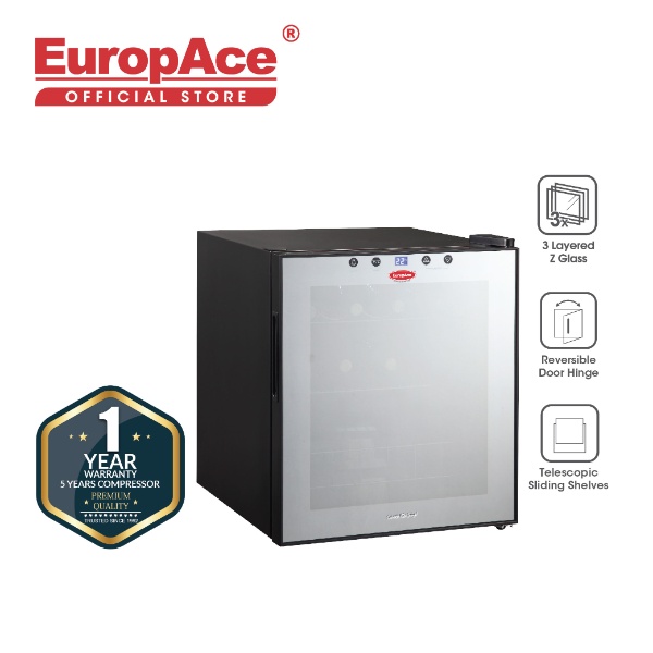 EuropAce 15 Bottles Wine Chiller (Compressor)